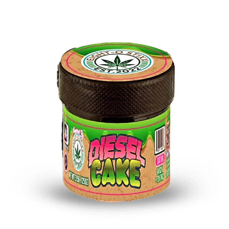 Eight-0 Stixx THCA Flower Jar - Diesel Cake