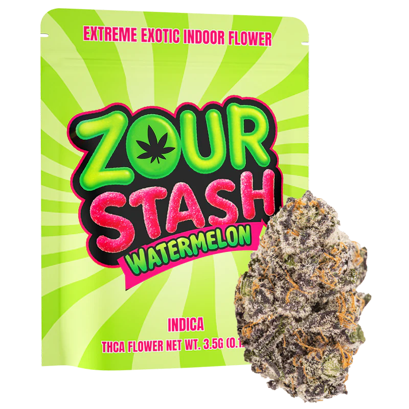 Zour Stash THCA Exotic Flower - Watermelon