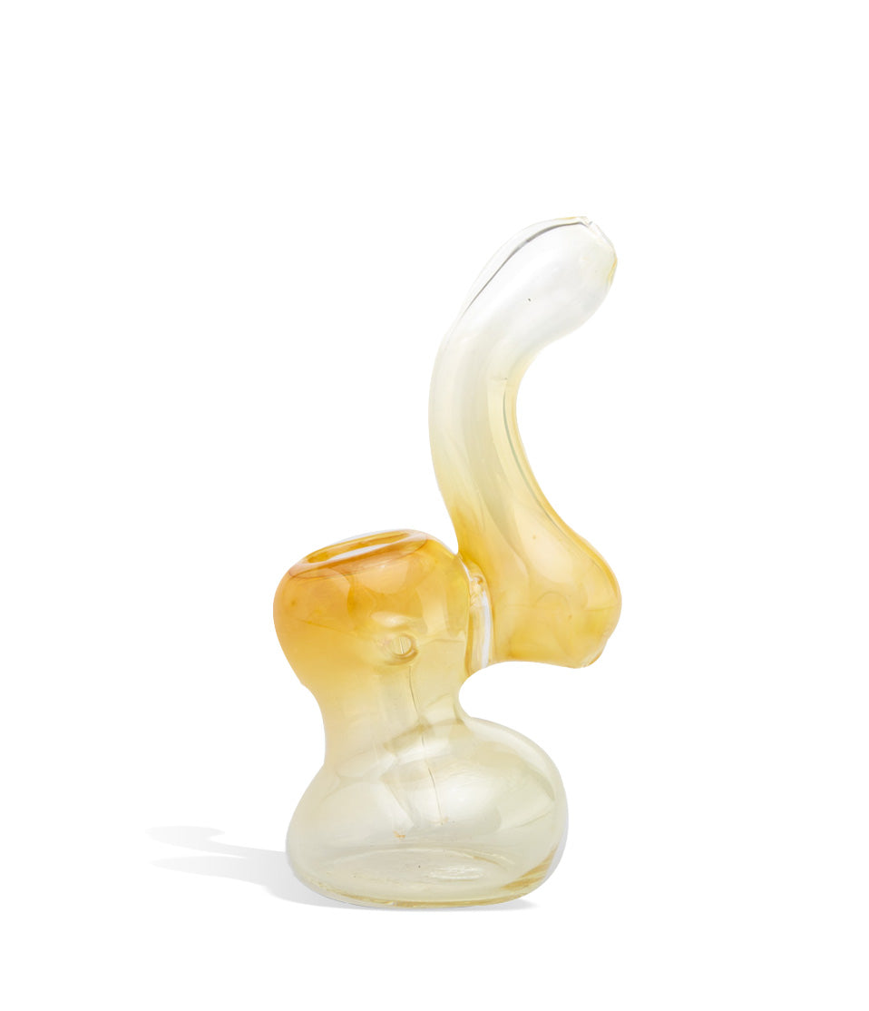 4.5 inch Mini Bubbler glass bubbler pipe on white background