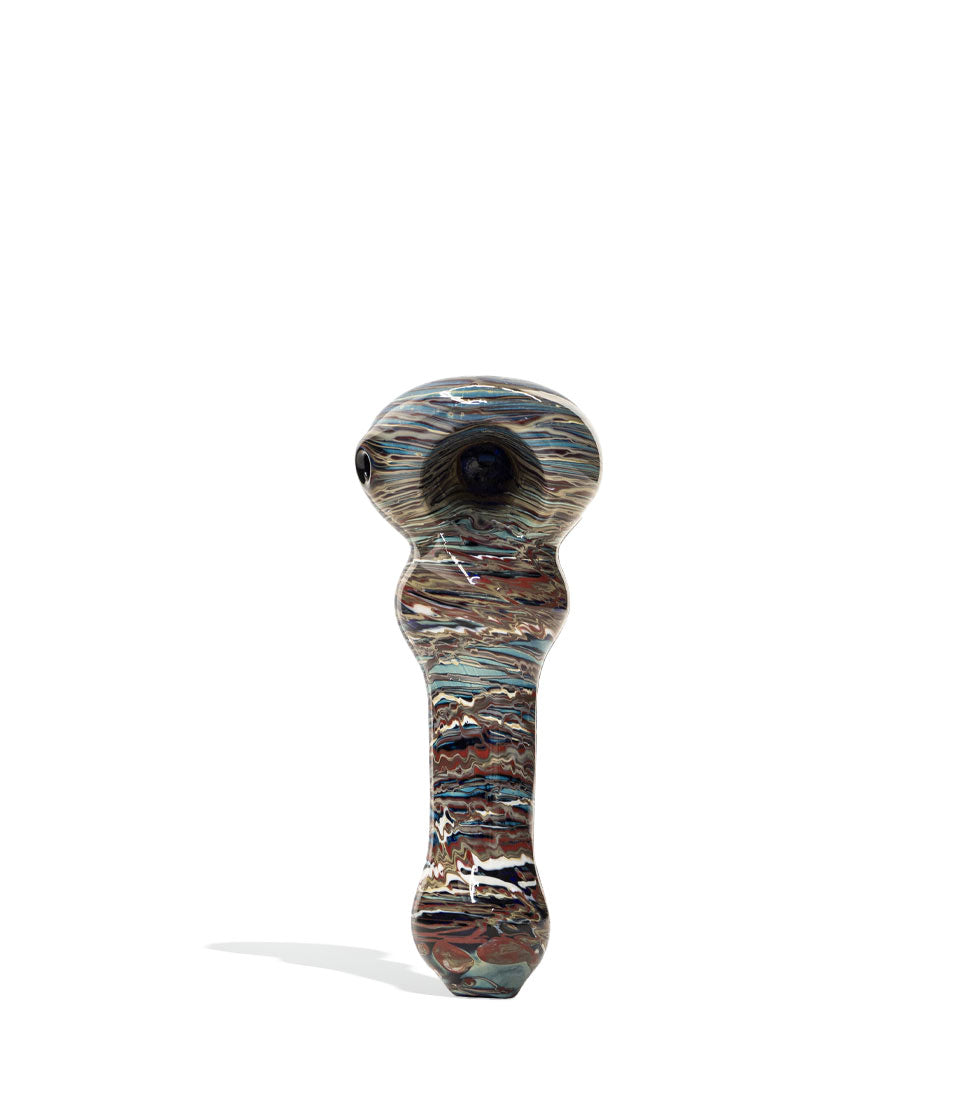 4 inch Zemstone Hand Pipe glass hand pipe on white background