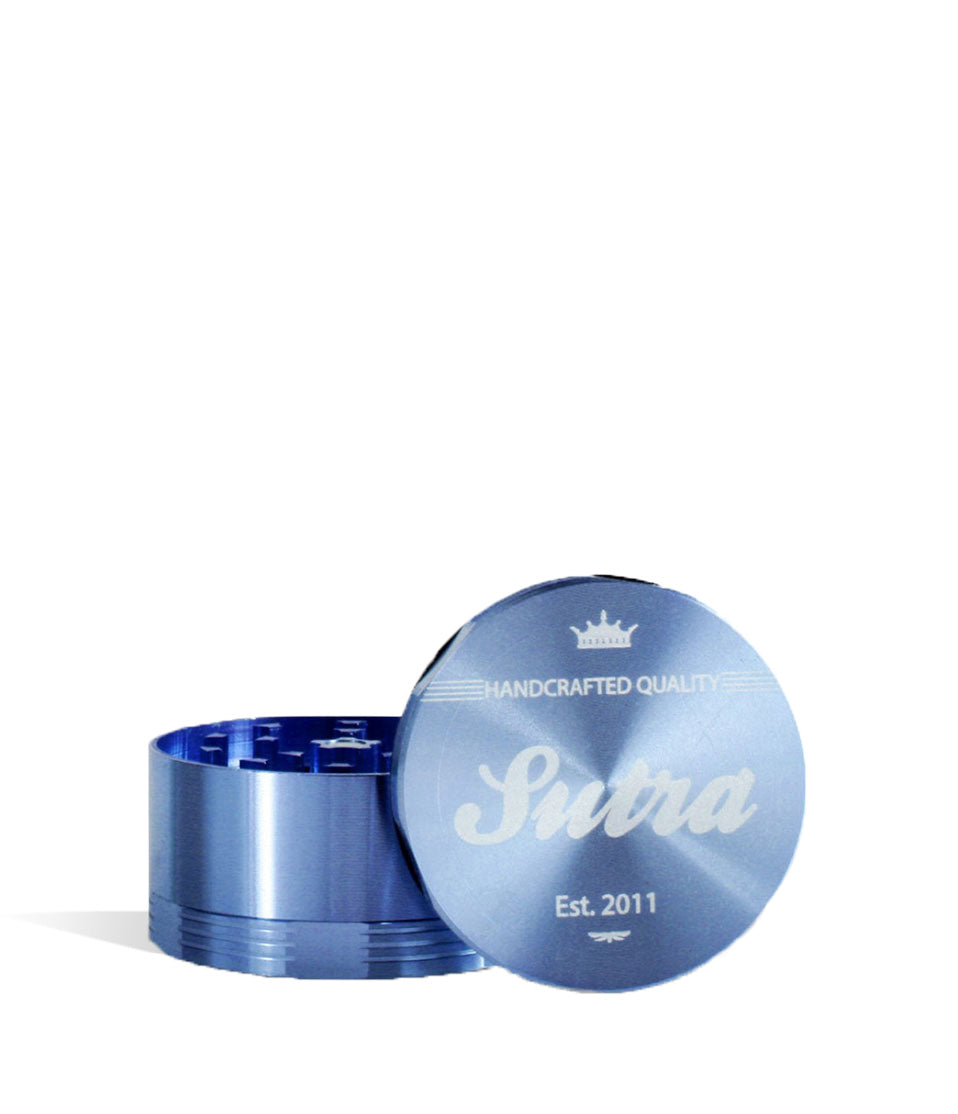Sutra Vape Aluminum 4 Piece 50mm Grinder herb grinder on white background