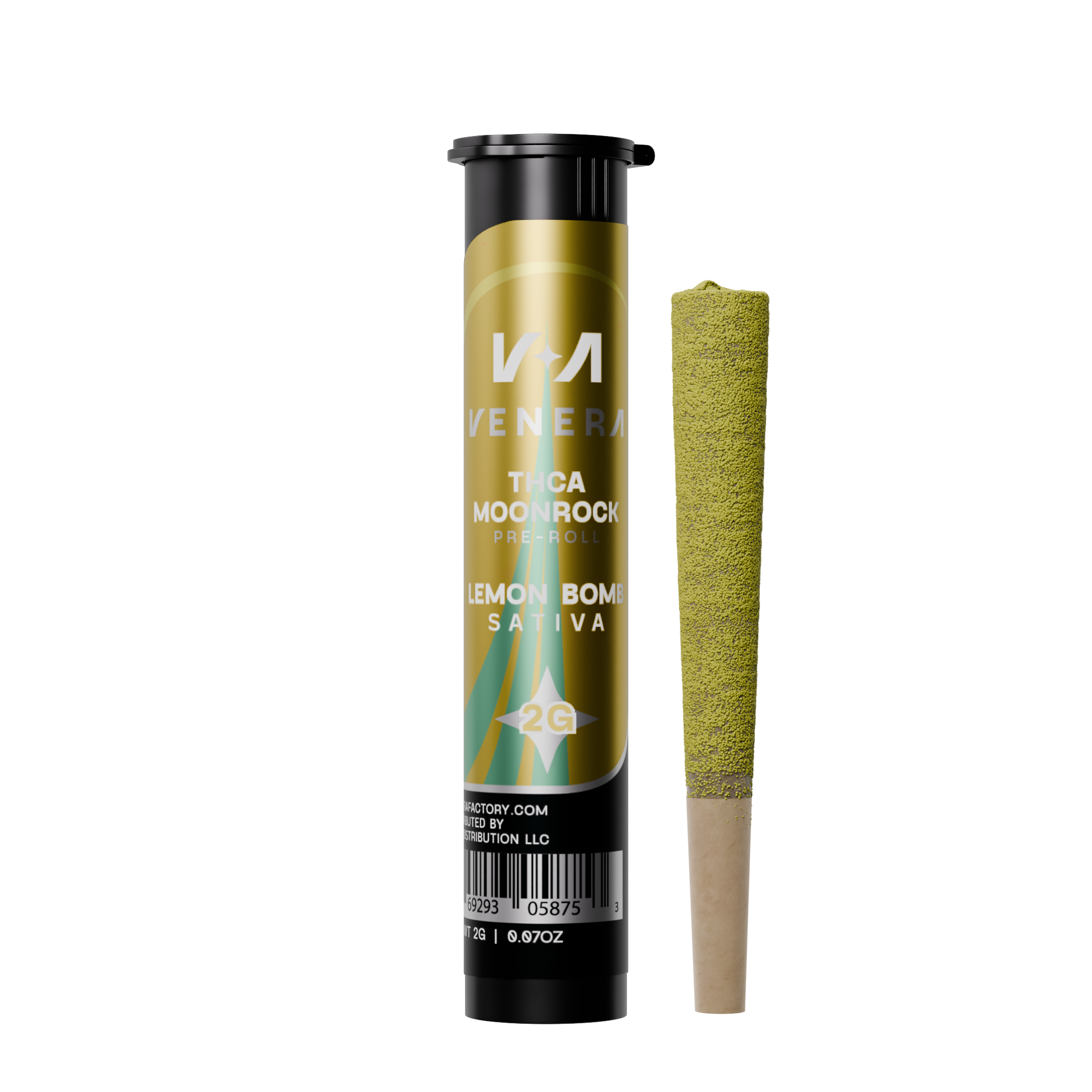 Venera THCA Moonrock Pre-Rolls - Lemon Bomb