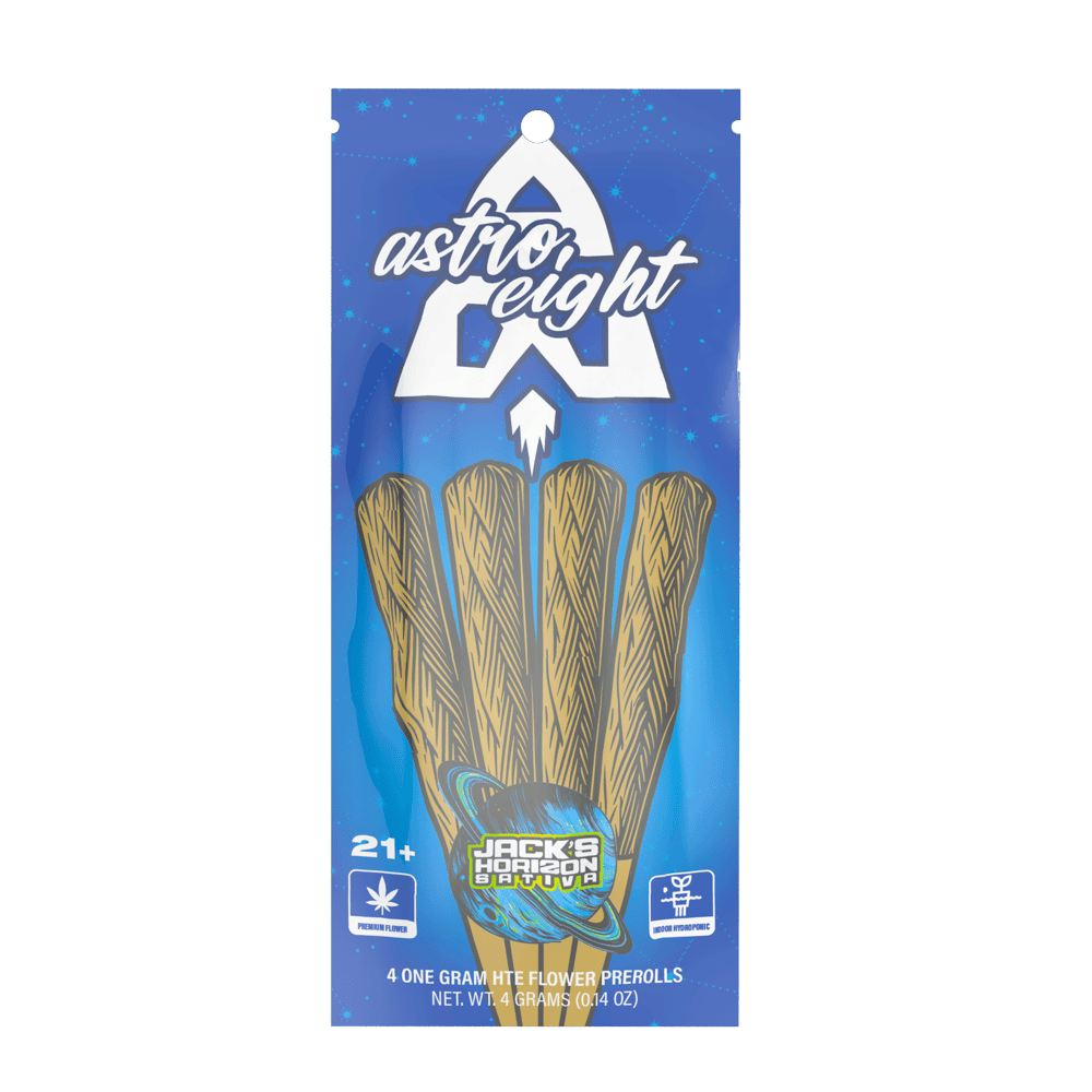 Astro Eight HTE Flower Pre-Rolls - Jacks Horizon