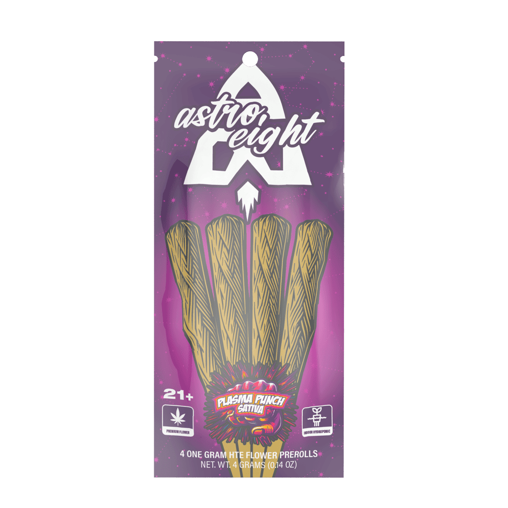 Astro Eight HTE Flower Pre-Rolls - Plasma Punch