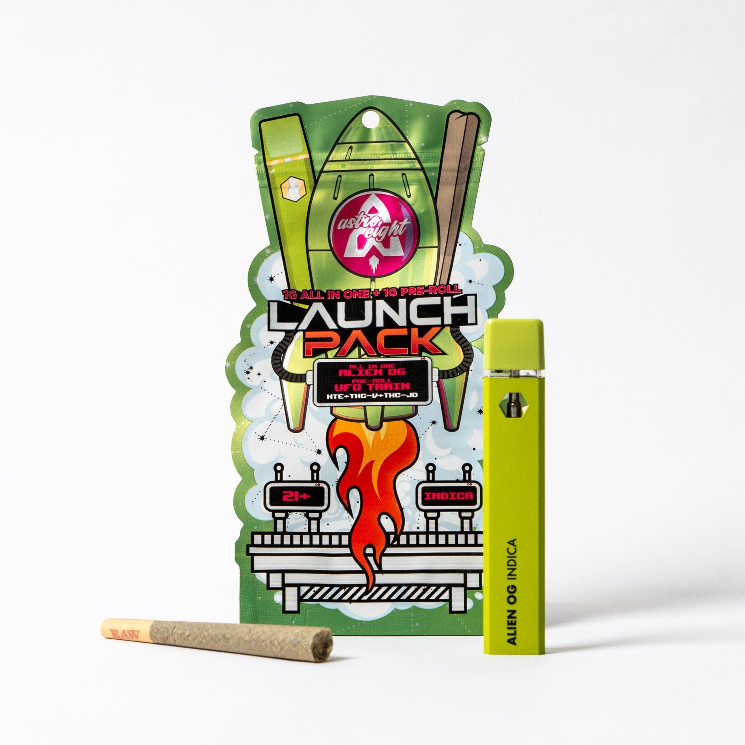 Astro Eight Launch Pack AIO + Pre-Roll - Alien OG / UFO Train