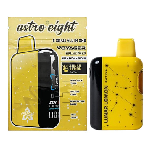 Astro Eight Voyager Blend Disposable -Lunar Lemon