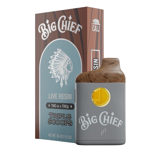 Big Chief THCA THCP Disposable Triple Scoops