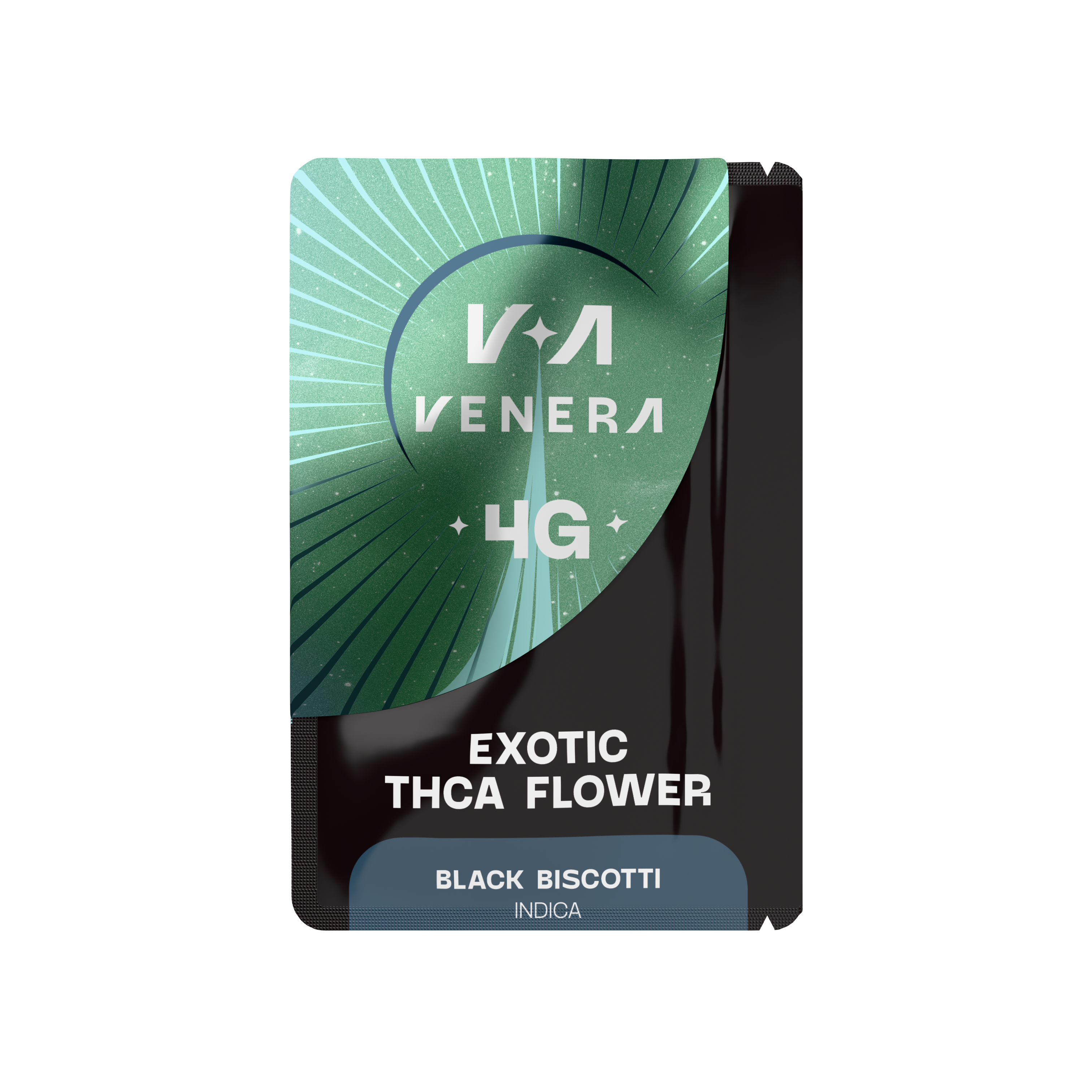 Venera Exotic THCA Flower - Black Biscotti