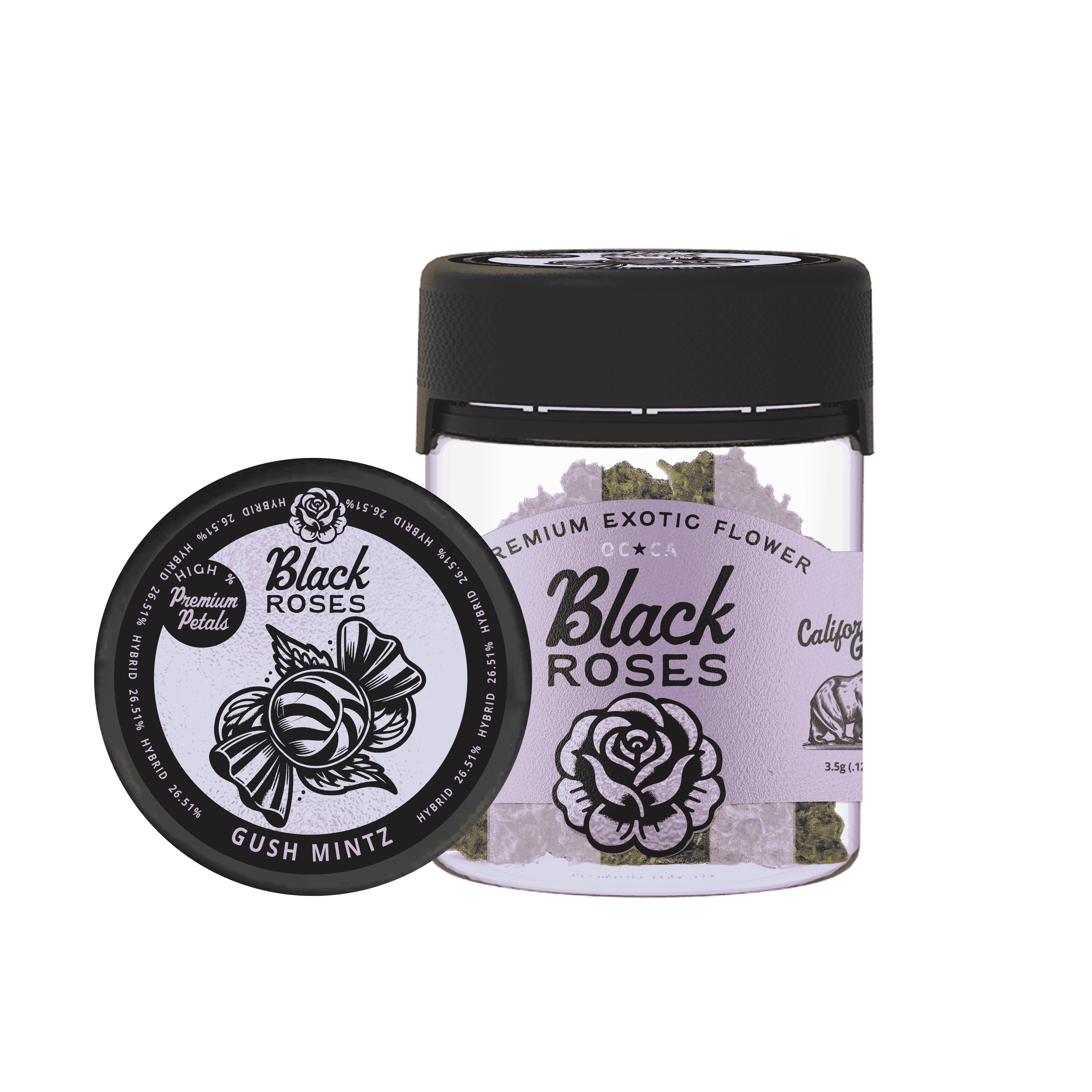 Black Roses Premium Exotic THCA Flower - Gush Mintz