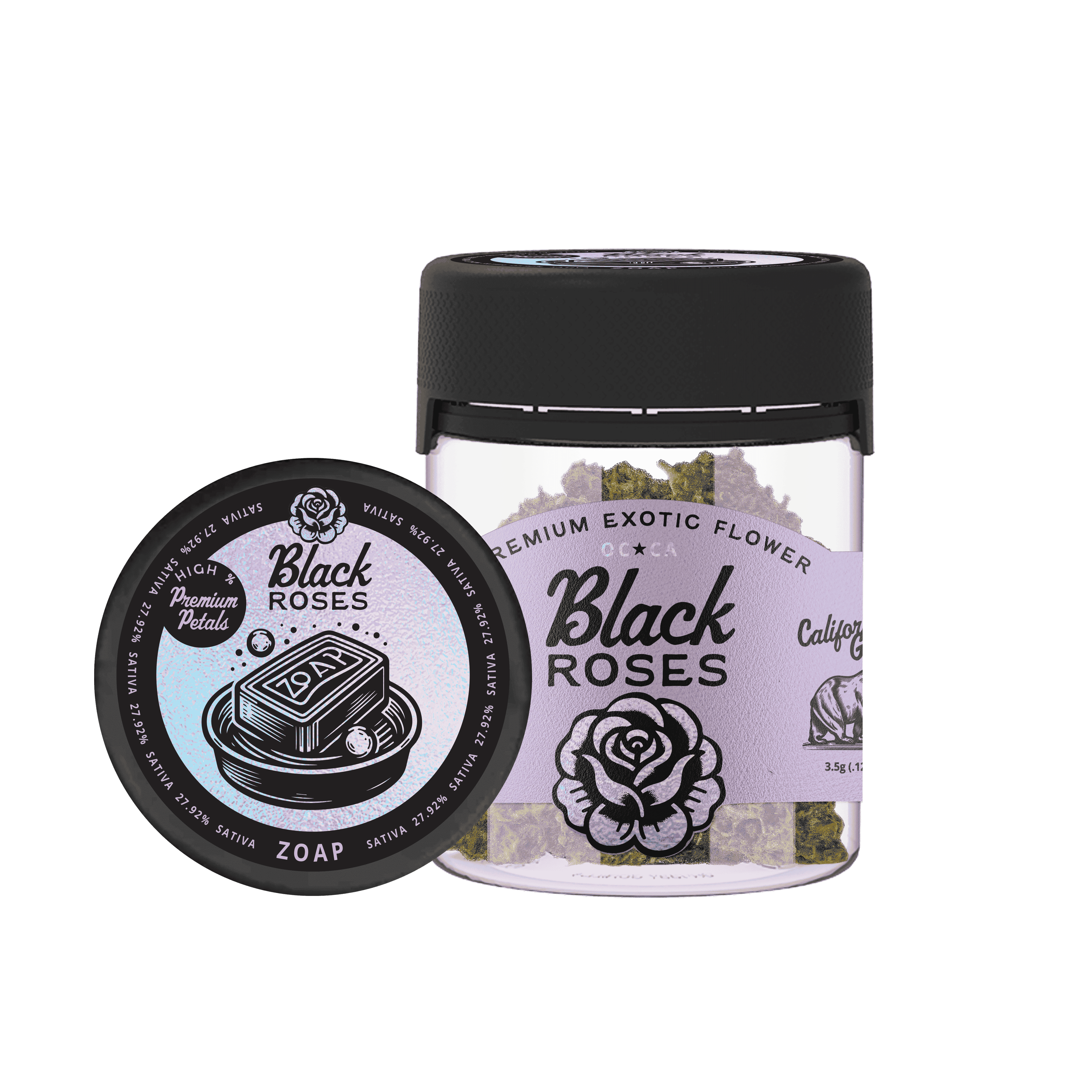 Black Roses Premium Exotic THCA Flower - Zoap
