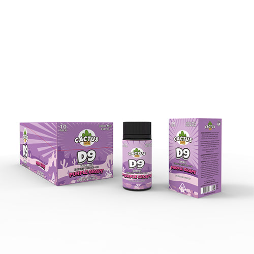 Cactus Labs D9 Gummies Purple Grape