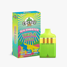 Cactus Labs Six Shooter THC-A - PurplePunch-OGKush-Gushers