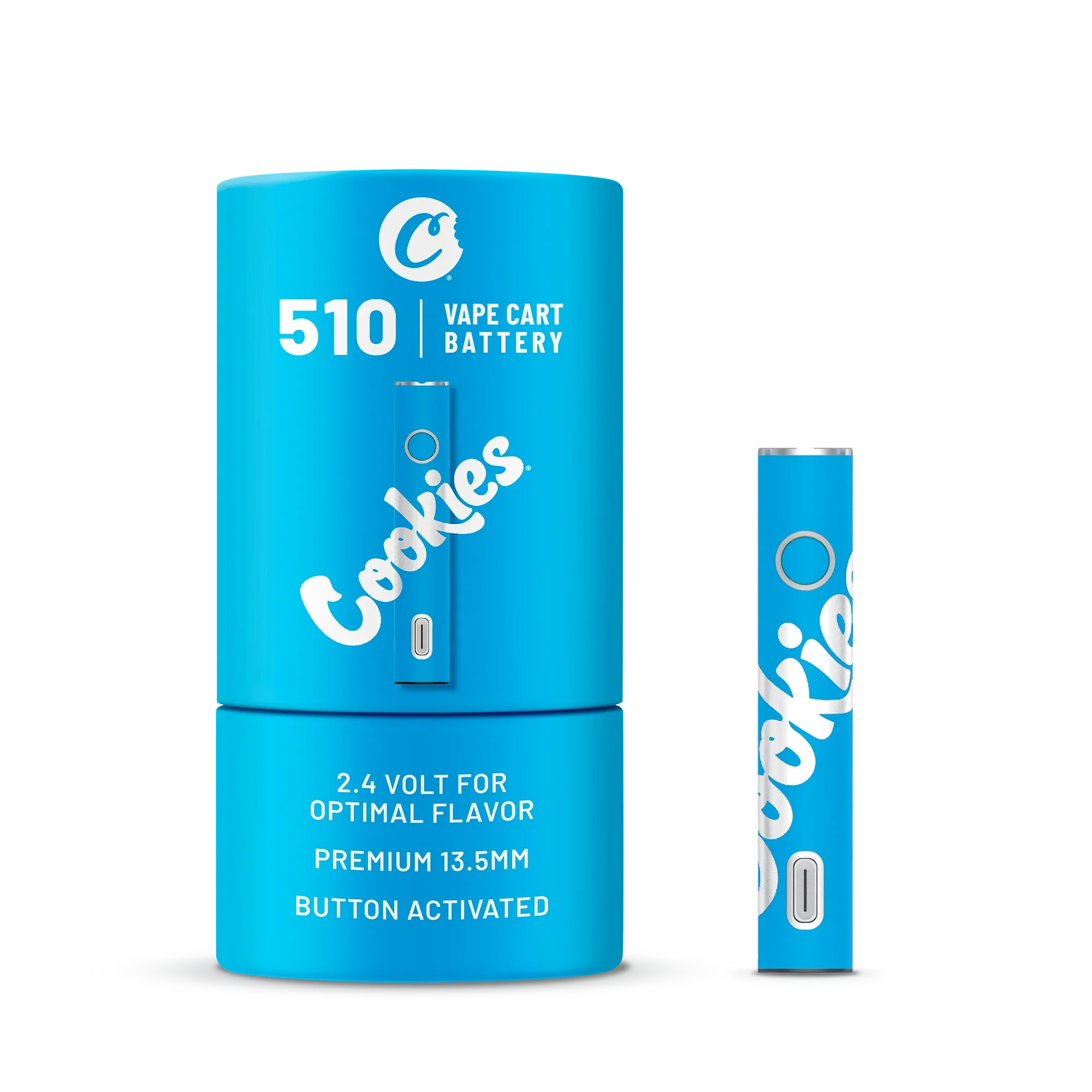 Cookies 510 Vape Cart Battery - Blue