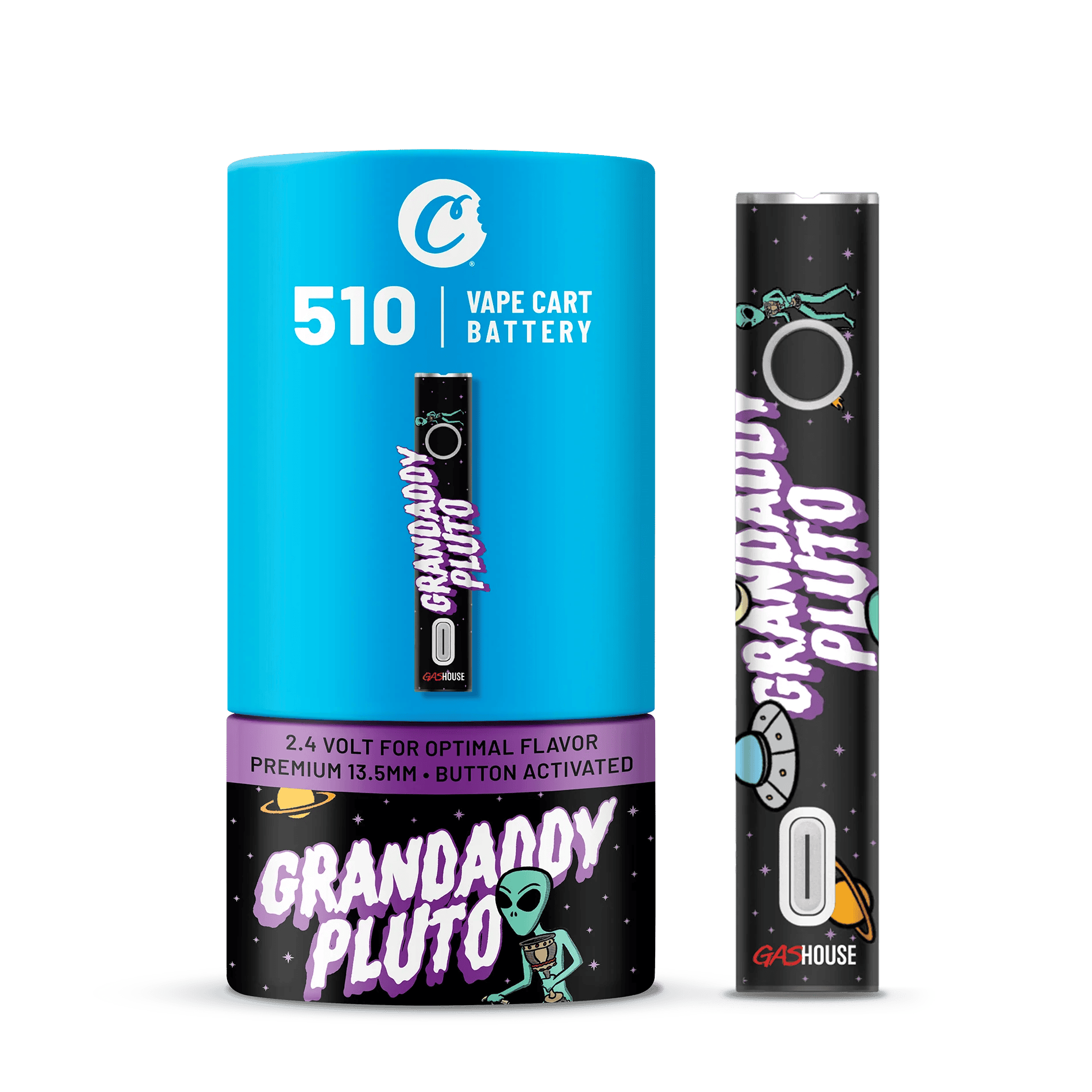 Cookies 510 Vape Cart Battery - Grandaddy Pluto