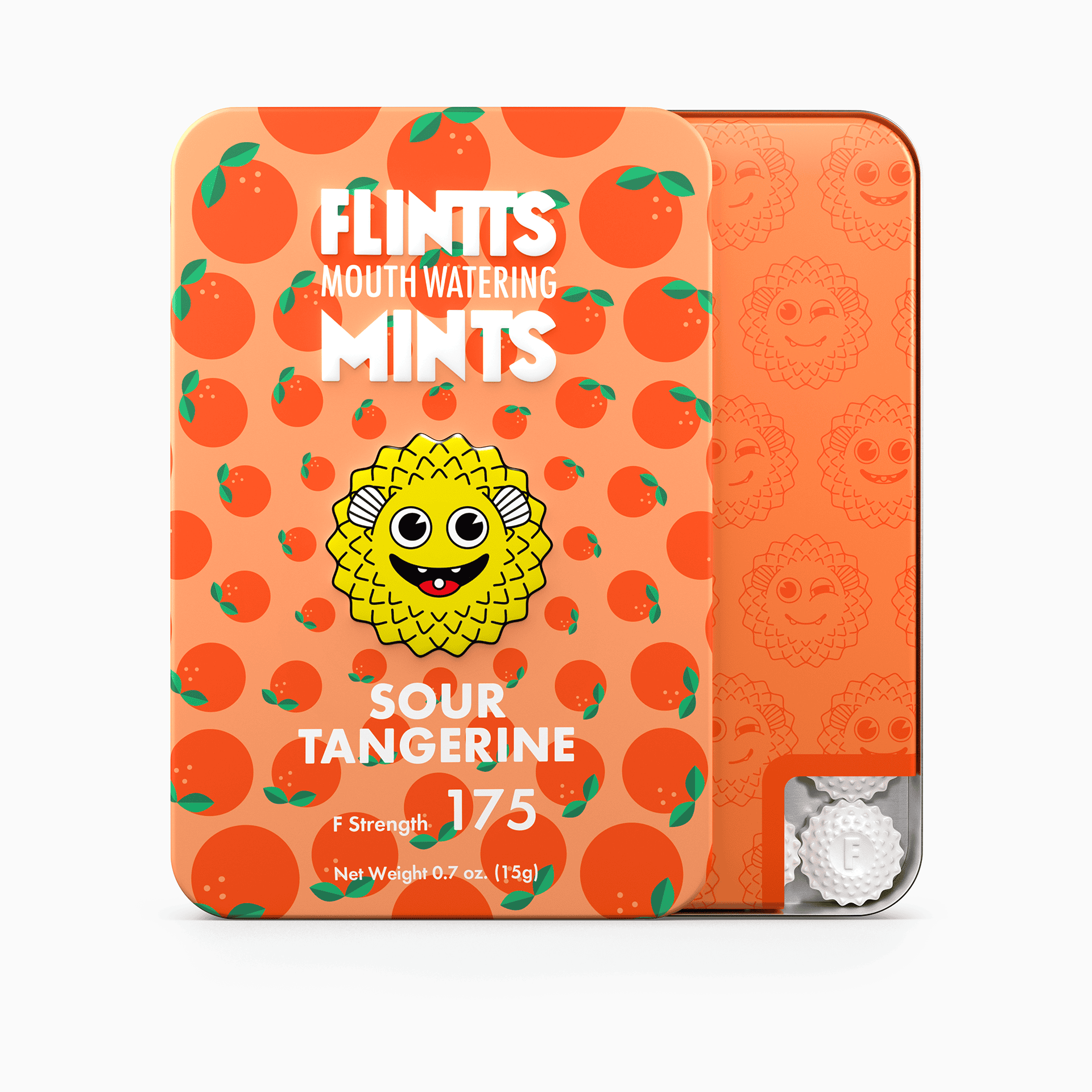 Flintts Mouthwatering Mints - Sour Tangerine