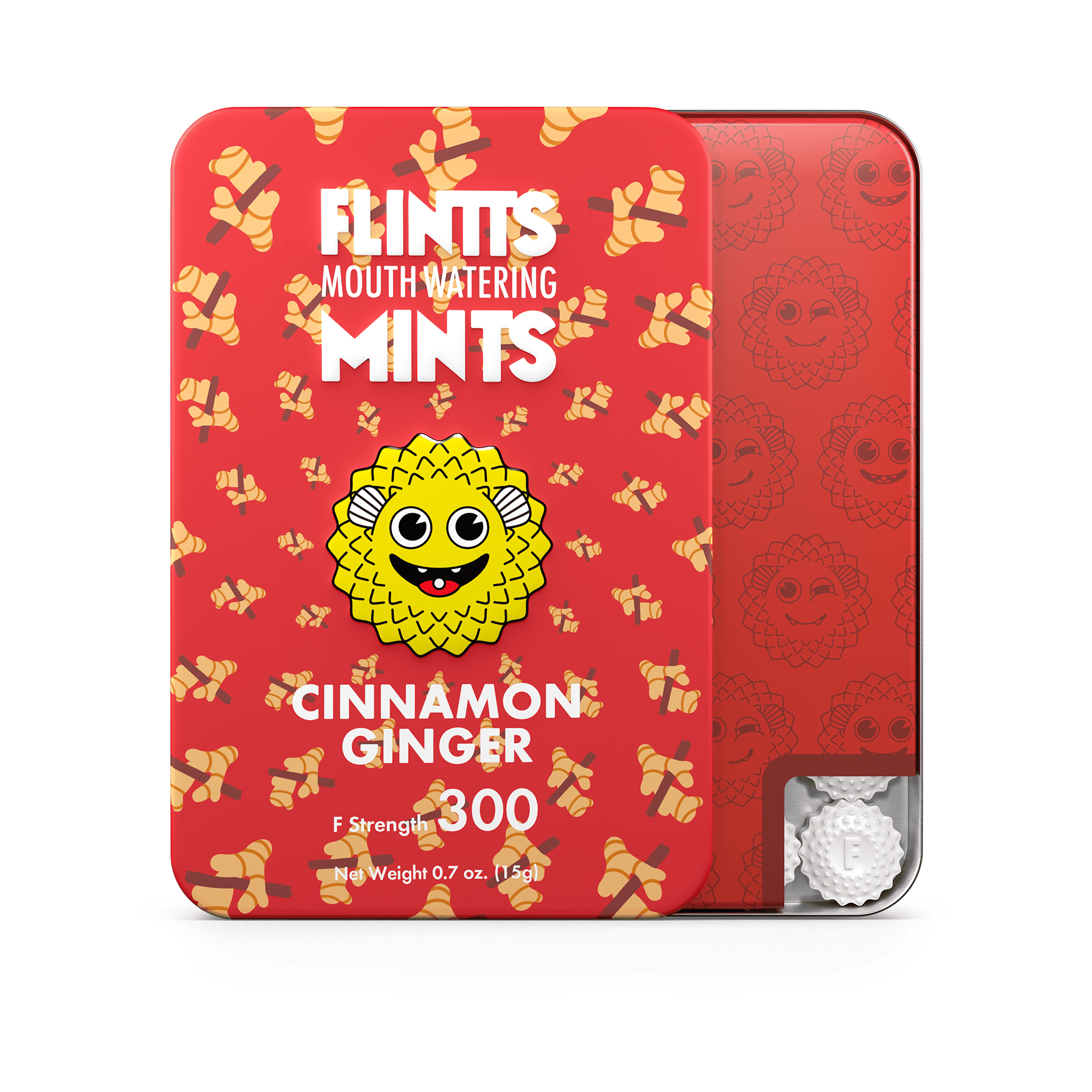 Flintts Mouthwatering Mints - Cinnamon Ginger