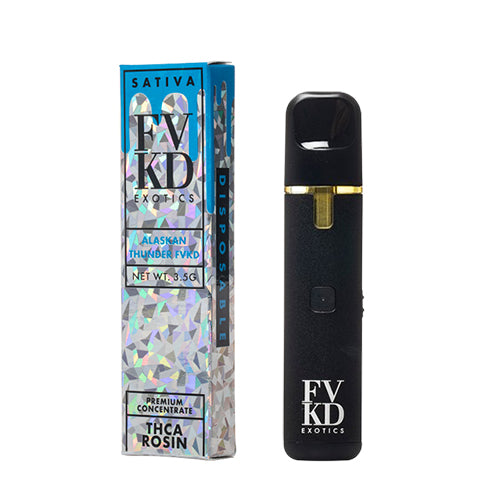 FVKD Exotics THC-A Rosin Disposable - Alaskan Thunder FVKD