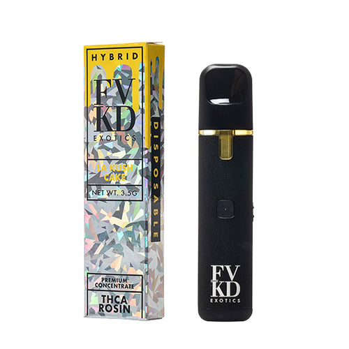 FVKD Exotics THC-A Rosin Disposable - LA Kush Cake