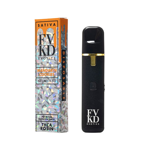FVKD Exotics THC-A Rosin Disposable - Mandarin Cookies