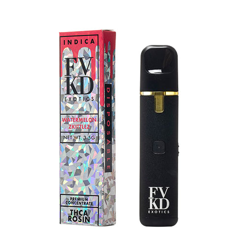 FVKD Exotics THC-A Rosin Disposable - Watermelon Zkittlez