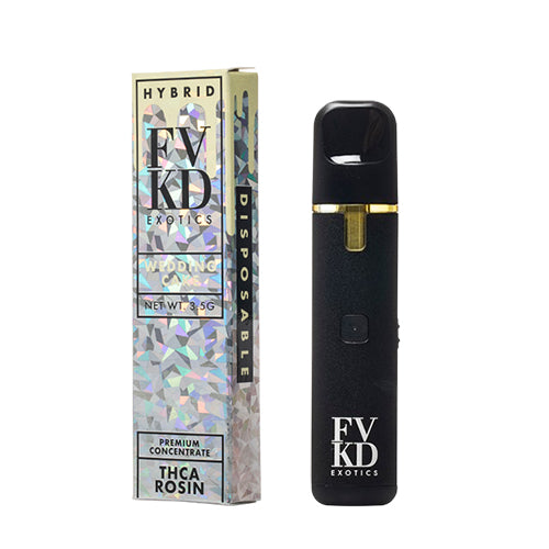 FVKD Exotics THC-A Rosin Disposable - Wedding Cake