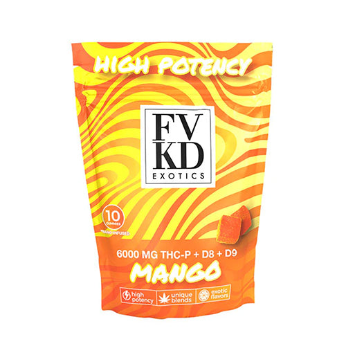 FVKD Exotics THC-P Gummies - Mango