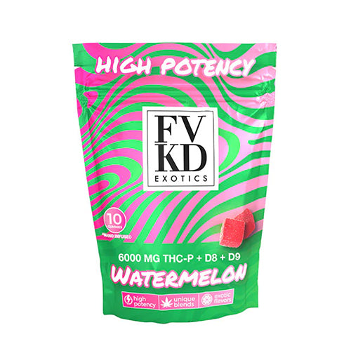 FVKD Exotics THC-P Gummies - Watermelon