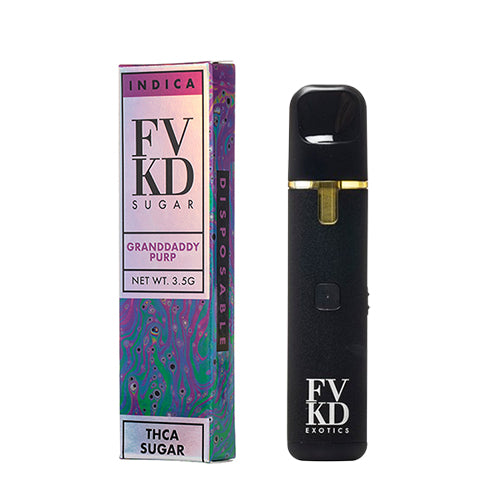 FVKD Exotics THCA Sugar Disposable - Granddaddy Purp