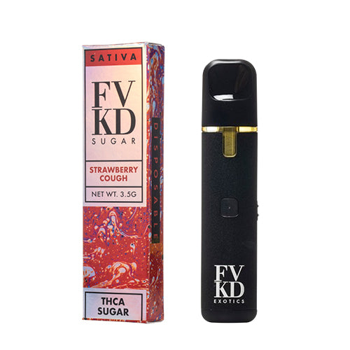 FVKD Exotics THCA Sugar Disposable - Strawberry Cough