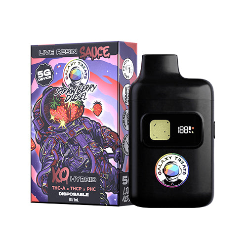 Galaxy Treats KO Live Resin Sauce Strawberry Diesel