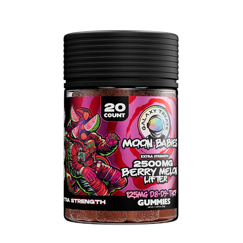 Galaxy Treats Moon Babies D8-D9-THCP Gummies 2500mg - Berry Melon Lifter