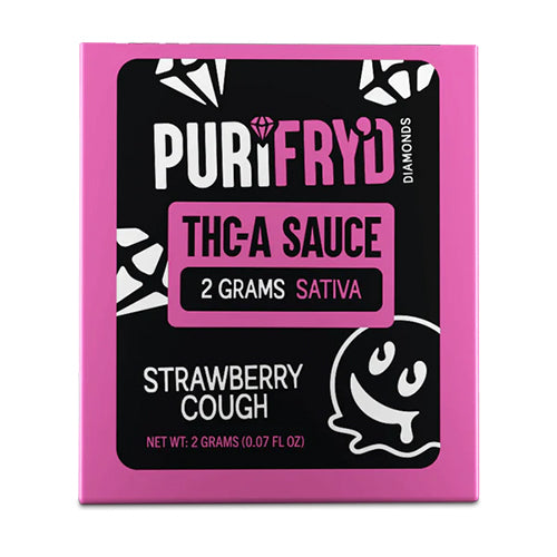 Half Bakd Purifryd THCA Diamond Dabs - Strawberry Cough