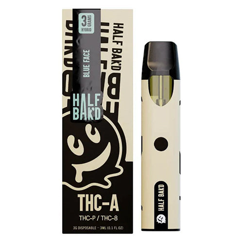 Half Bakd THC-A Disposable - Blue Face