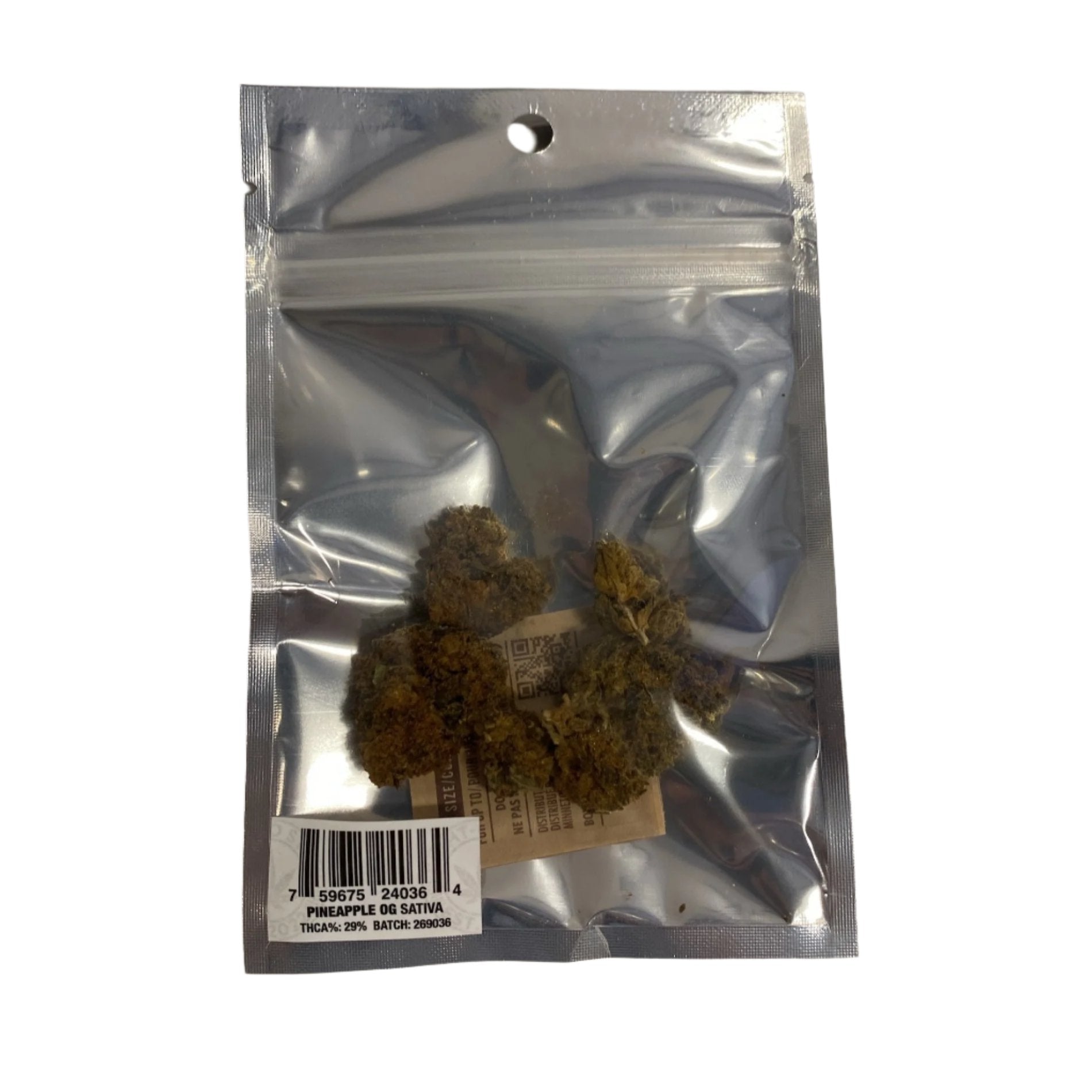 Eight-0 Stixx THCA Flower 3.5g Back