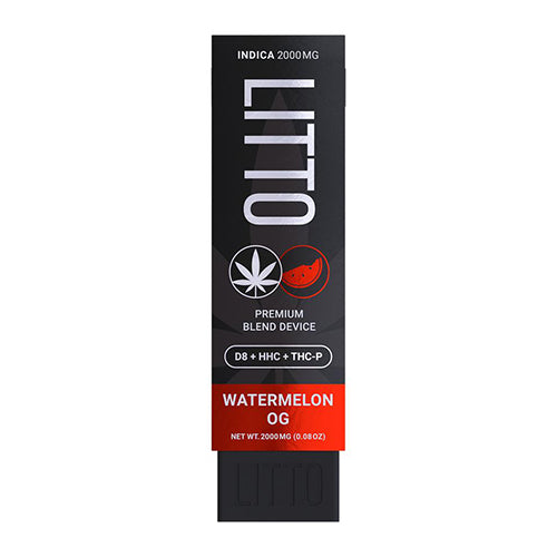 LITTO Tri Blend Delta 8 Disposable Watermelon OG