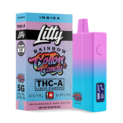 Litty THC-A Liquid Diamond Disposable - Cotton Candy