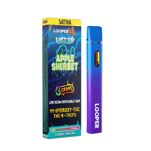 Looper THCP2 Live Resin Disposable - Apple Sherbet