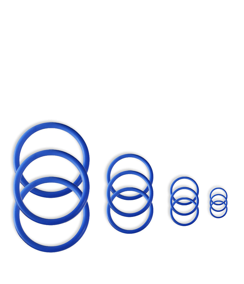Storz & Bickel Mighty Vaporizer Seal Ring Set replacement replacement part for Storz and Bickel vape on white background