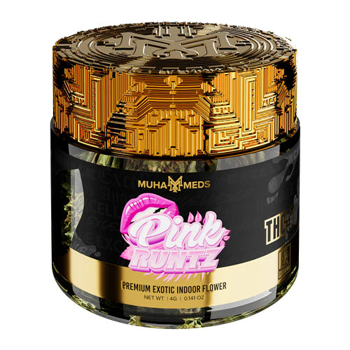 Muha Meds Exotic THC-A Flower - Pink Runtz