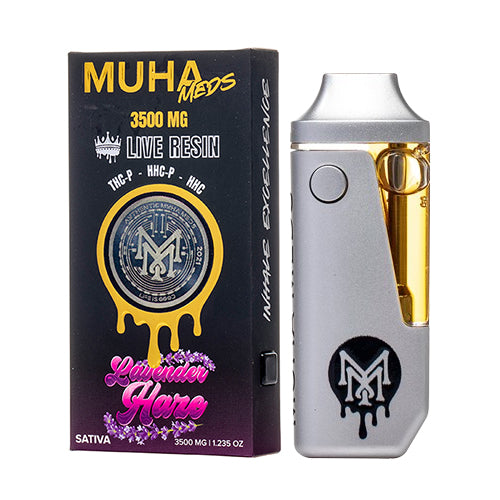 Muha Meds Live Resin Disposable - Lavender Haze