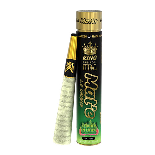 Muha Meds Mates THC-A King Pre-Rolls - Alpine Guava