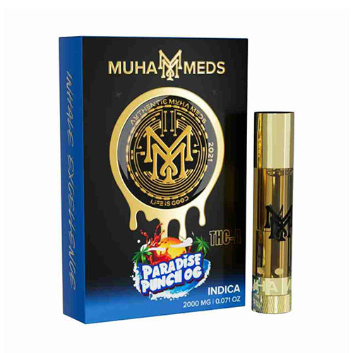 Muha Meds THC-A Cartridge - Paradise Punch OG