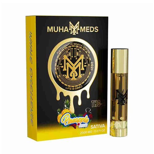 Muha Meds THC-A Cartridge - Pineapple Runts
