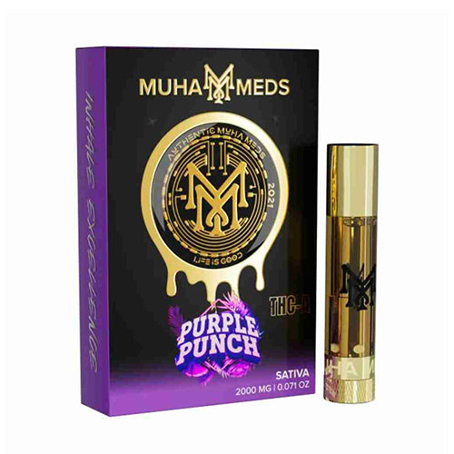 Muha Meds THC-A Cartridge - Purple Punch