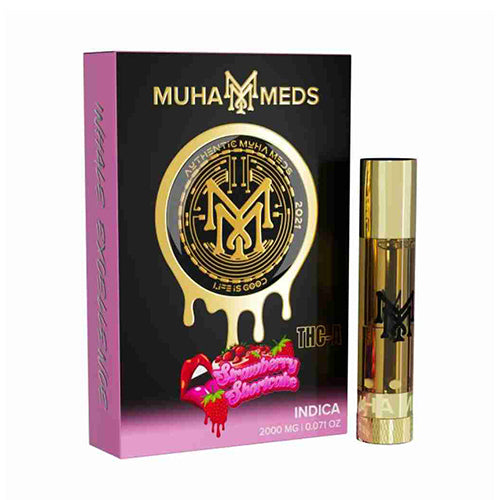 Muha Meds THC-A Cartridge - Strawberry Shortcake