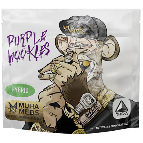 Muha Meds THC-A Flower - Purple Wookies