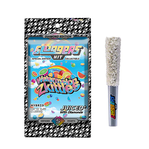 Sluggers Juiced THCA Pre Rolls - Watermelon Zkittles
