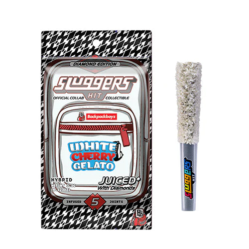 Sluggers Juiced THCA Pre Rolls - White Cherry Gelato