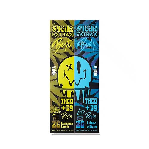 Sugar Extrax Best Buds Disposable Banana Kush Blue Alien