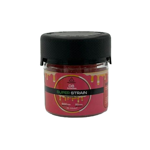 Superstrain D8 Gummies Watermelon